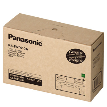 Toner Cartucho Panasonic Kx-Fat410A Color Negro Laser