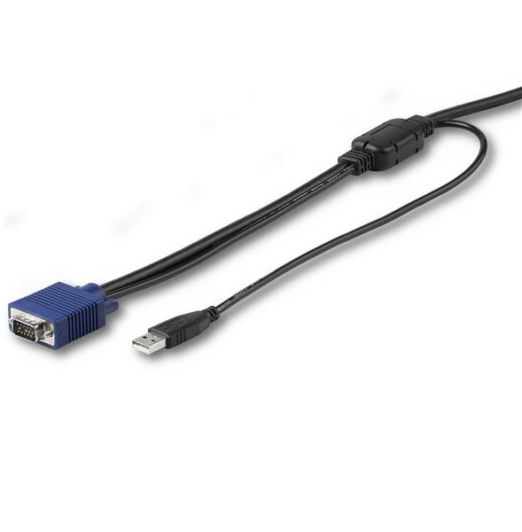 Cable Kvm Startech Usb Y Vga 4.6M Montaje En Rack Rkconsuv15