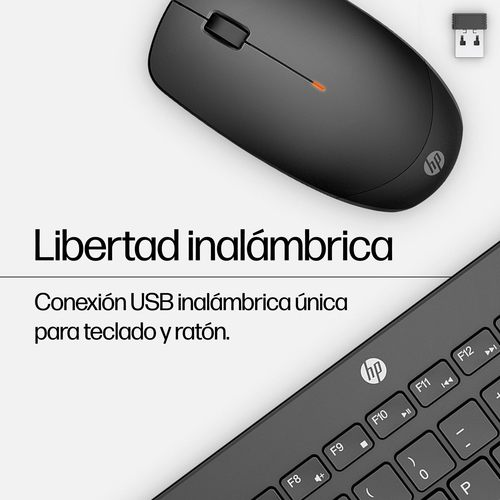 HP Kit De Teclado Y Mouse Hp 230 Inalambrico Blanco 3L1F0Aa
