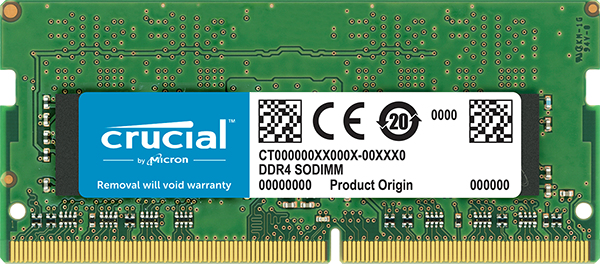 Memoria Ram Crucial 8Gb Ddr4 2666 Cl19 260-Pin So-Dimm Ct8G4Sfs8266