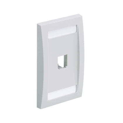 Placa Ejecutiva Panduit Cfpe1Iwy Color Blanco Para Pared 1 Ranura