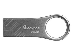 Memoria Flash Blackpcs 8Gb Usb 2.0 Plata Aluminio (Mu2102S-8)