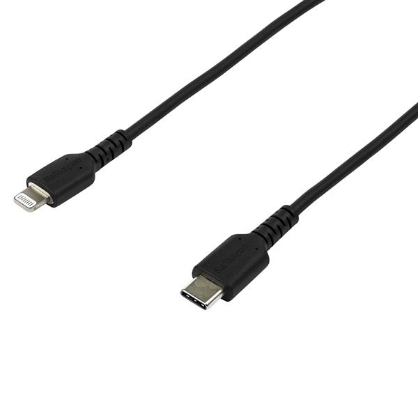 Cable Usb-C A Lightning Startech 2M Negro Certificado Rusbcltmm2Mb