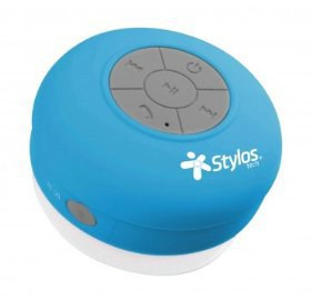 Bocina Stylos Stswax1 Bluetooth Usb Resistente Al Agua Azul Stswax1A