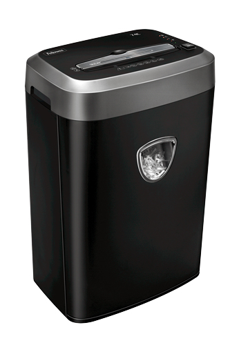 Trituradora Fellowes Powershred 74C Corte Cruzado 14 Hojas Color Negro