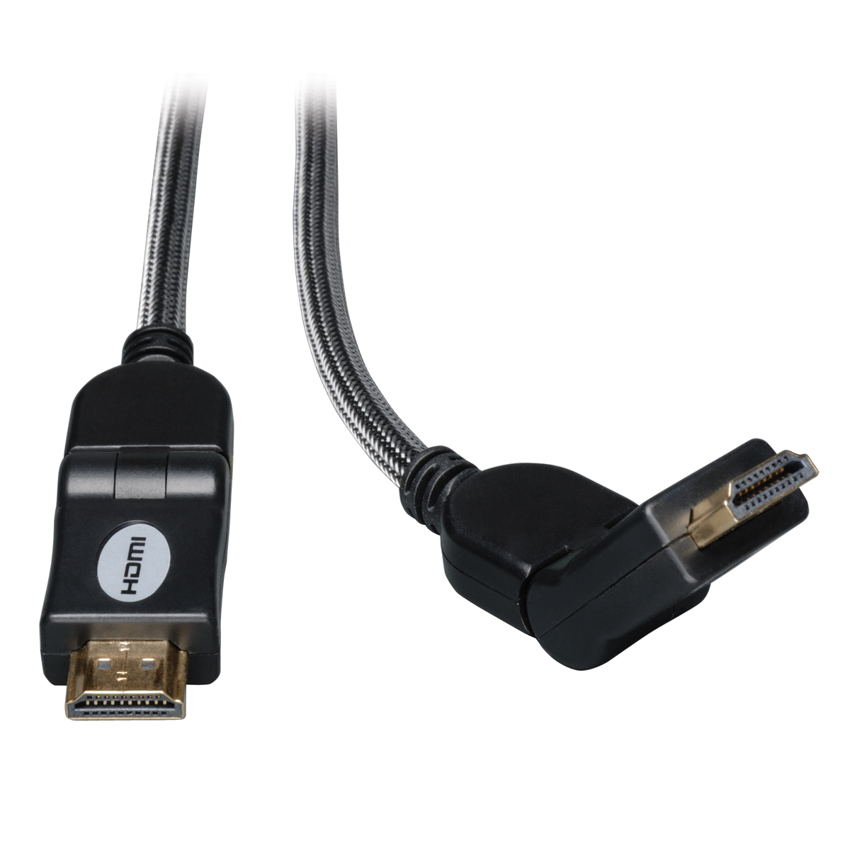 Tripp Lite Cable Hdmi C. Conector Giratorio Ultrahd 4Kx2K 0.91M