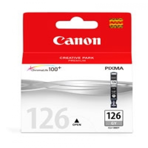 Cartucho Tinta Canon Cli-126 Gris 9Ml 200 Paginas
