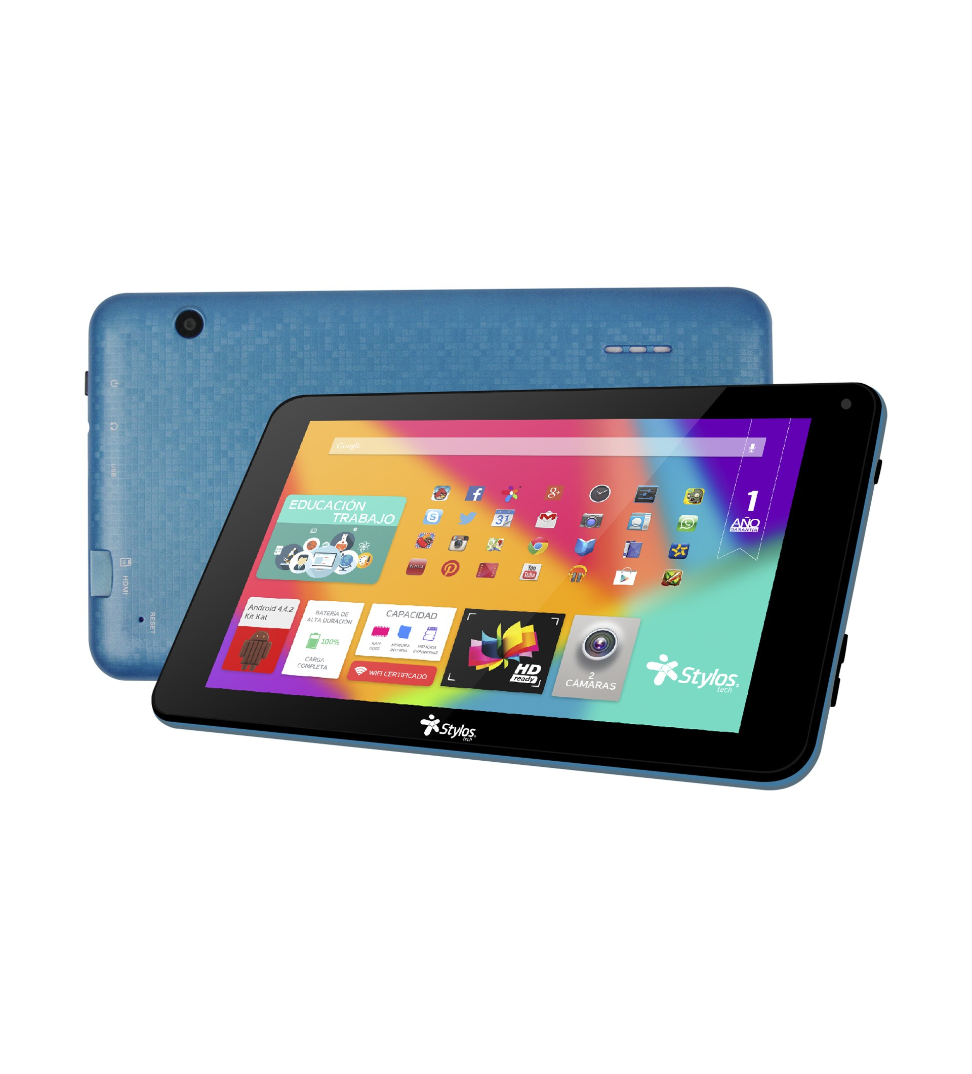 Tablet Stylos Taris Azul Quadcore 8Gb 1Gbram And 7.0 7" Sttta82A