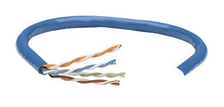 Bobina Cable Intellinet Cca Utp Cat 5E Azul 305 Mts (362344)
