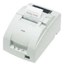 Mini Impresora Matriz Epson Tm-U220Pb-603,Paralelo, Blanca C31C517603