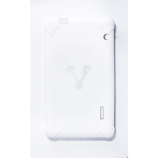 Funda Silicon 7" Tablet Vorago Tc-124 Blanco