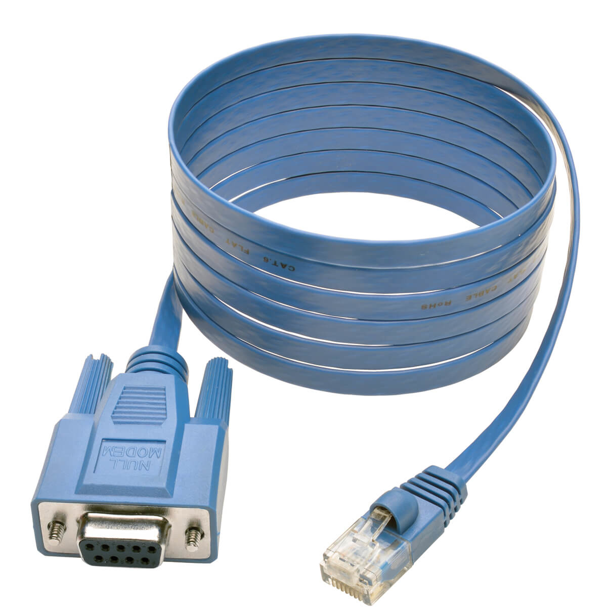 Cable Serial Tripp Lite Db9 Hembra Rj-45 Macho 1.83M Azul P430-006