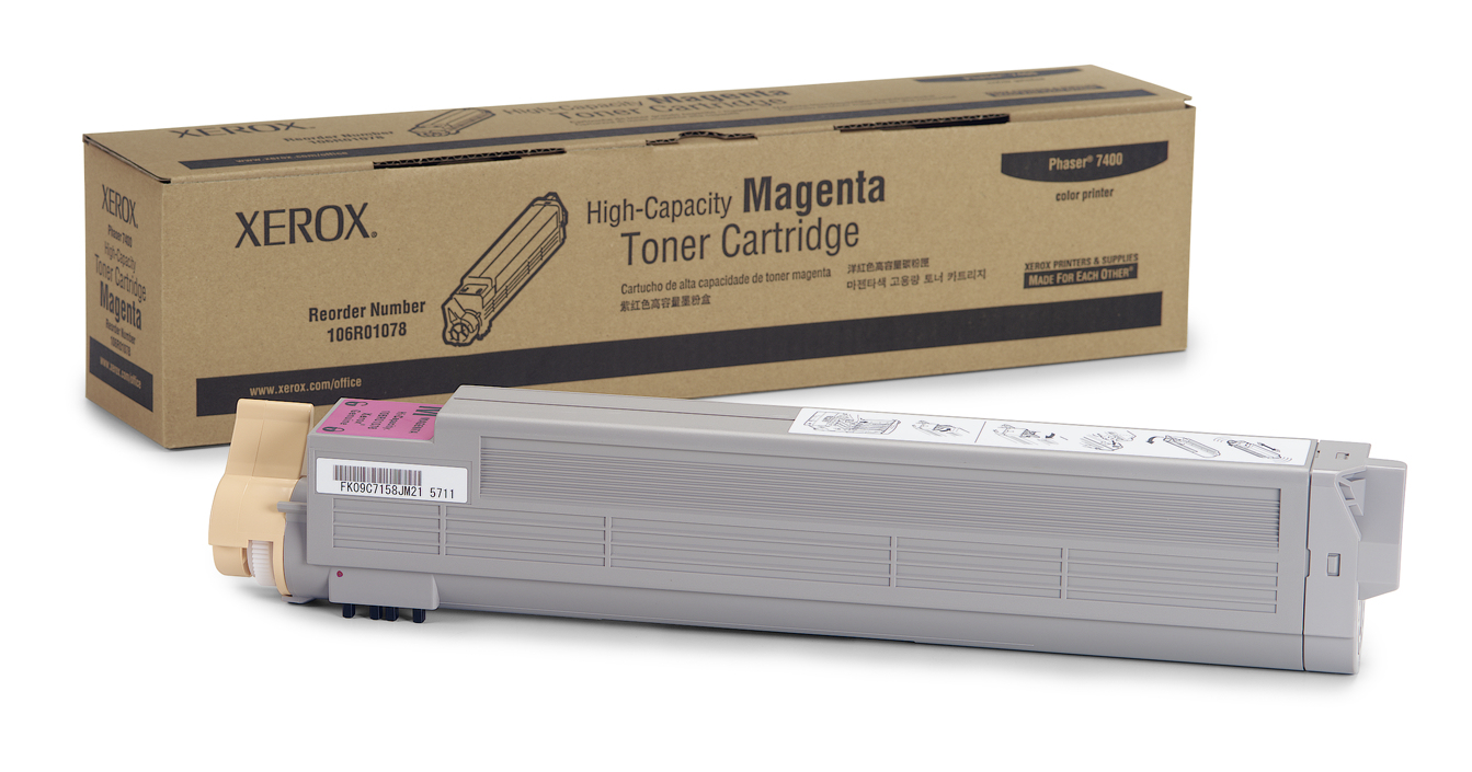 Toner Xerox Para Phaser 7400 Magenta 18000 Pags 106R01078