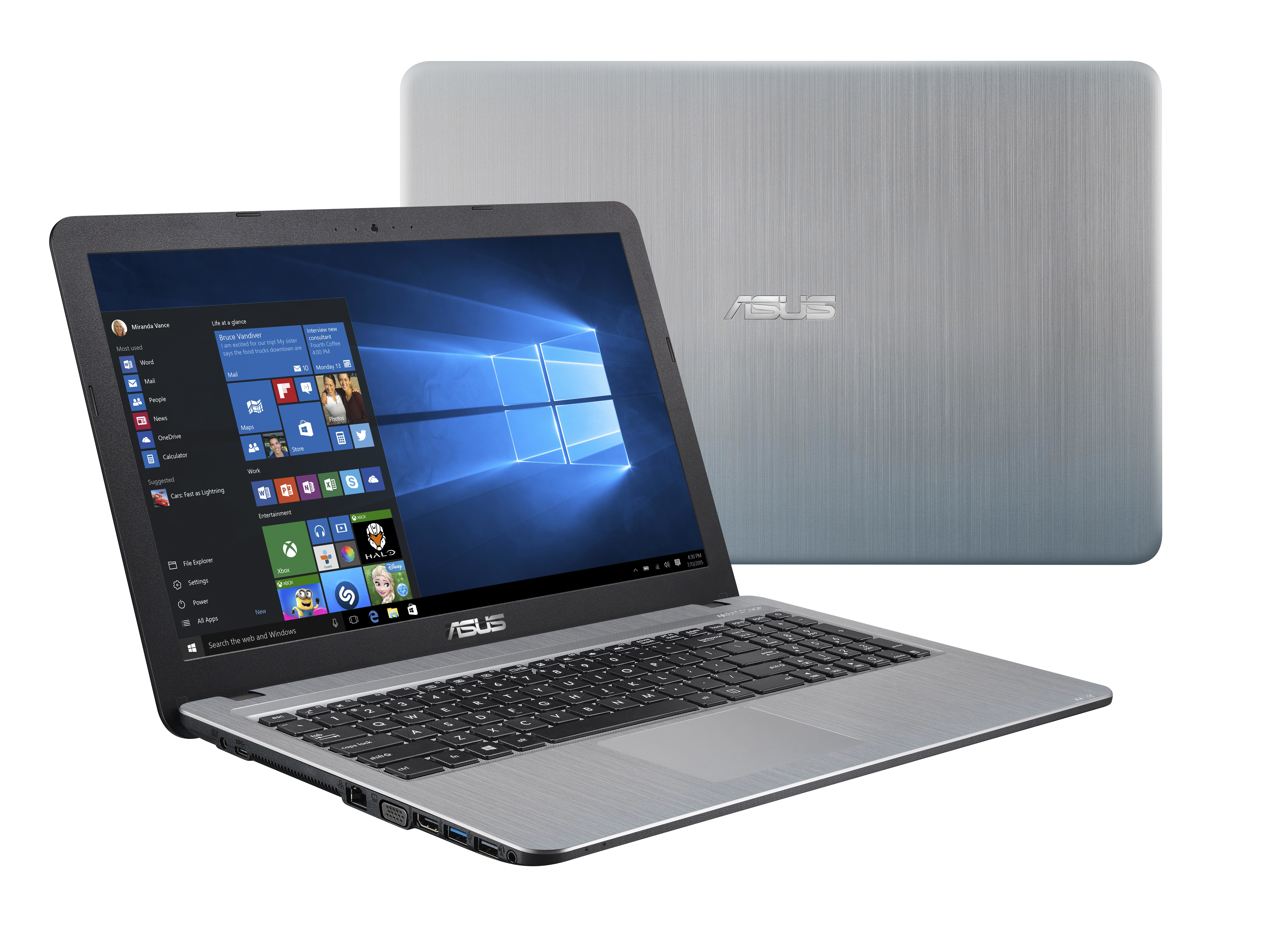 Laptop Asus (A540Ma-Gq831T) Cel-N400, 4Gb, 500Gb, 15.6", W10H, Silver