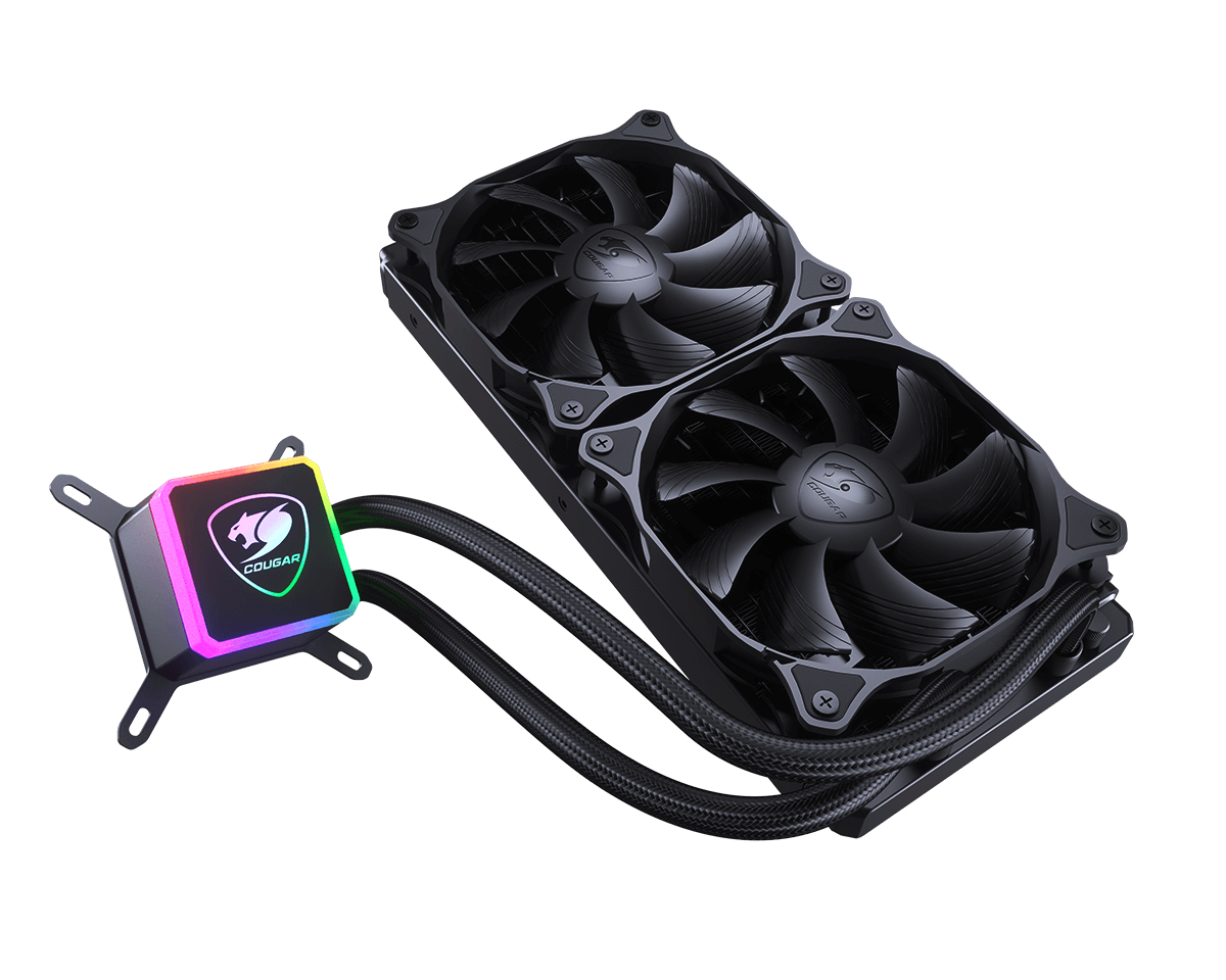 Enfriamiento Liquido Cougar Gaming Aqua 240 Rgb Intel Amd 3Maqu240.000