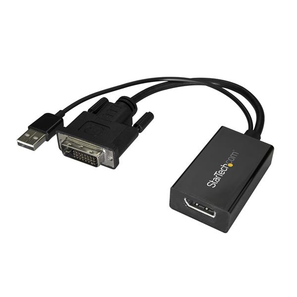 Adaptador Startech Dvi Macho A Displayport Hembra Dvi2Dp2