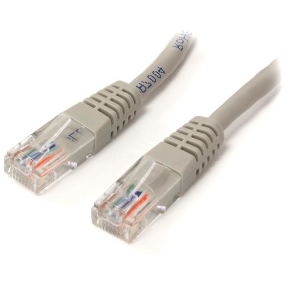 Startech Cable 4.5M Cat5E Rj45 Sin Enganches 45Patch15Gr Gris