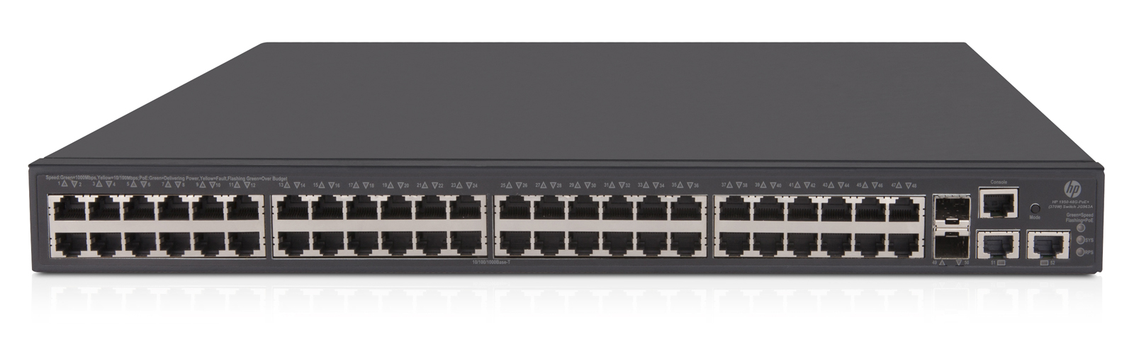Switch Hpe Officeconnect 1950 48G 2Sfp+ 2Xgt Poe+ Gigabit Ethernet