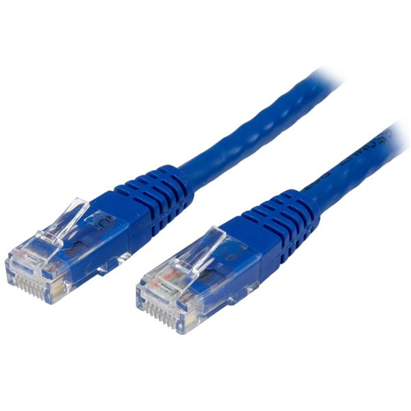 Startech Cable Azul Moldeado 4.5M Utp Macho-Macho Rj45 C6Patch15Bl