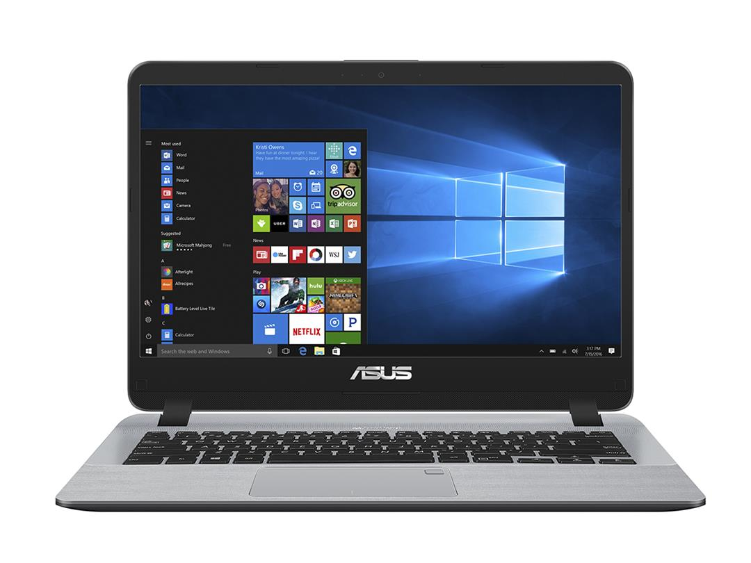 Laptop Asus Core I3 7020U 8Gb 1Tb 14" W10H (A407Ua-Bv739T)