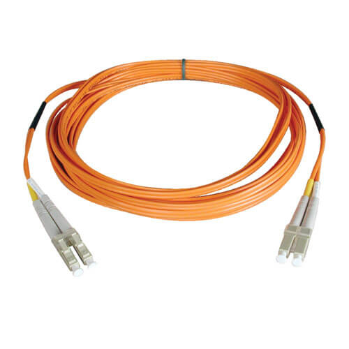 Cable Fibra Optica Tripp Lite Duplex Lc Macho 62.5/125 20M Naranja