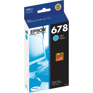 Tinta Epson T678220-Al Cyan Workforcepro Wp-4532