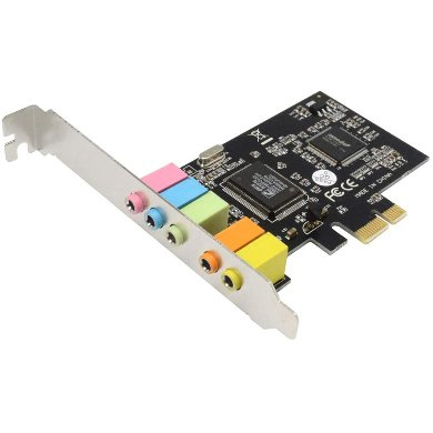 Tarjeta De Sonido Brobotix 651923 24 Bit 5.1 Pci-E Color Negro