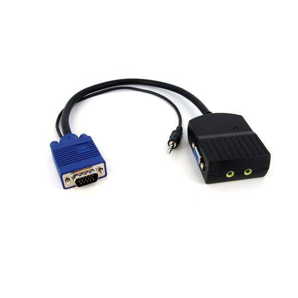 Divisor Video Vga 2Ptos Audio Alimentado Usb Startech St122Lea