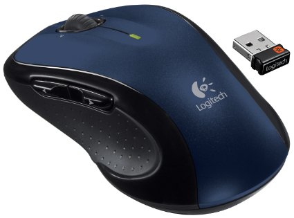 Mouse Logitech M510 Azul Inalambrico Usb (910-002533)