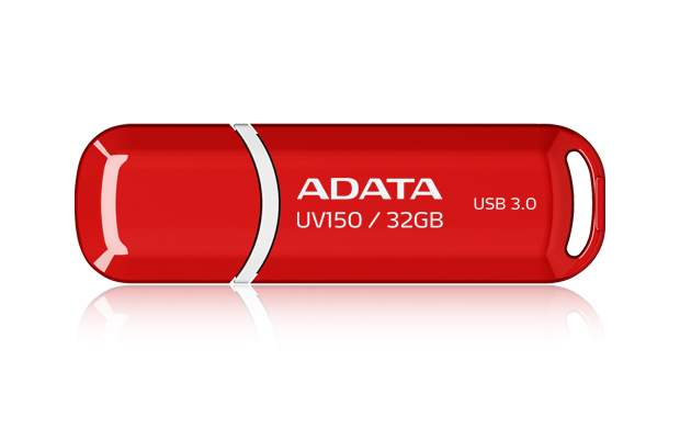 Memoria Flash Adata Uv150 32Gb Usb 3.0 Roja (Auv150-32G-Rrd)