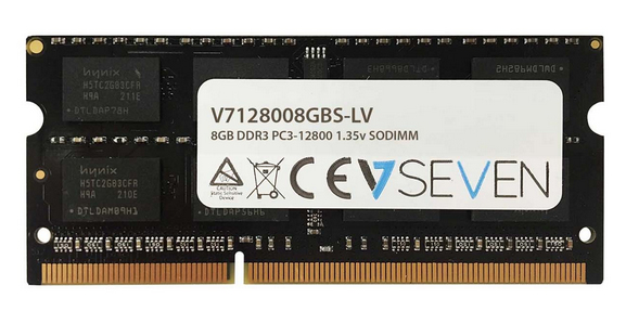 Memoria Ram V7 V7128008Gbs-Lv Ddr3 1600Mhz 8Gb Non-Ecc So-Dimm