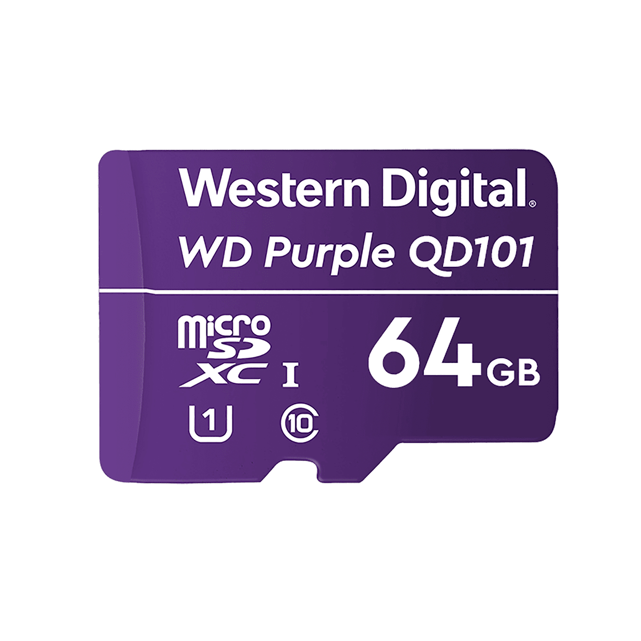 Memoria Micro Sd Wd Purple Sdxc 64Gb Cl10 U1 Qd101 (Wdd064G1P0C)
