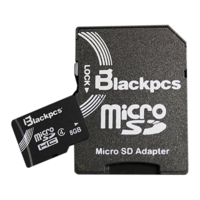 Memoria Micro Sdhc Blackpcs  8Gb Cl 4 (Mm4101-8)