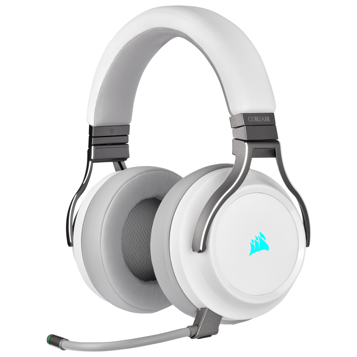 Headset Corsair Virtuoso Rgb Wireless White Ca-9011186-Na