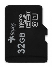 Memoria Micro Sd 32Gb Stylos Stmsds3B 32 Gb 13Mb/S 5 Mb/S Negro Cl10