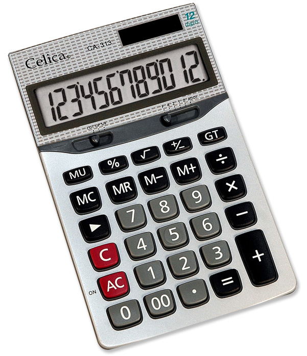 Calculadora Celica Semi Escritorio 12 Digitos