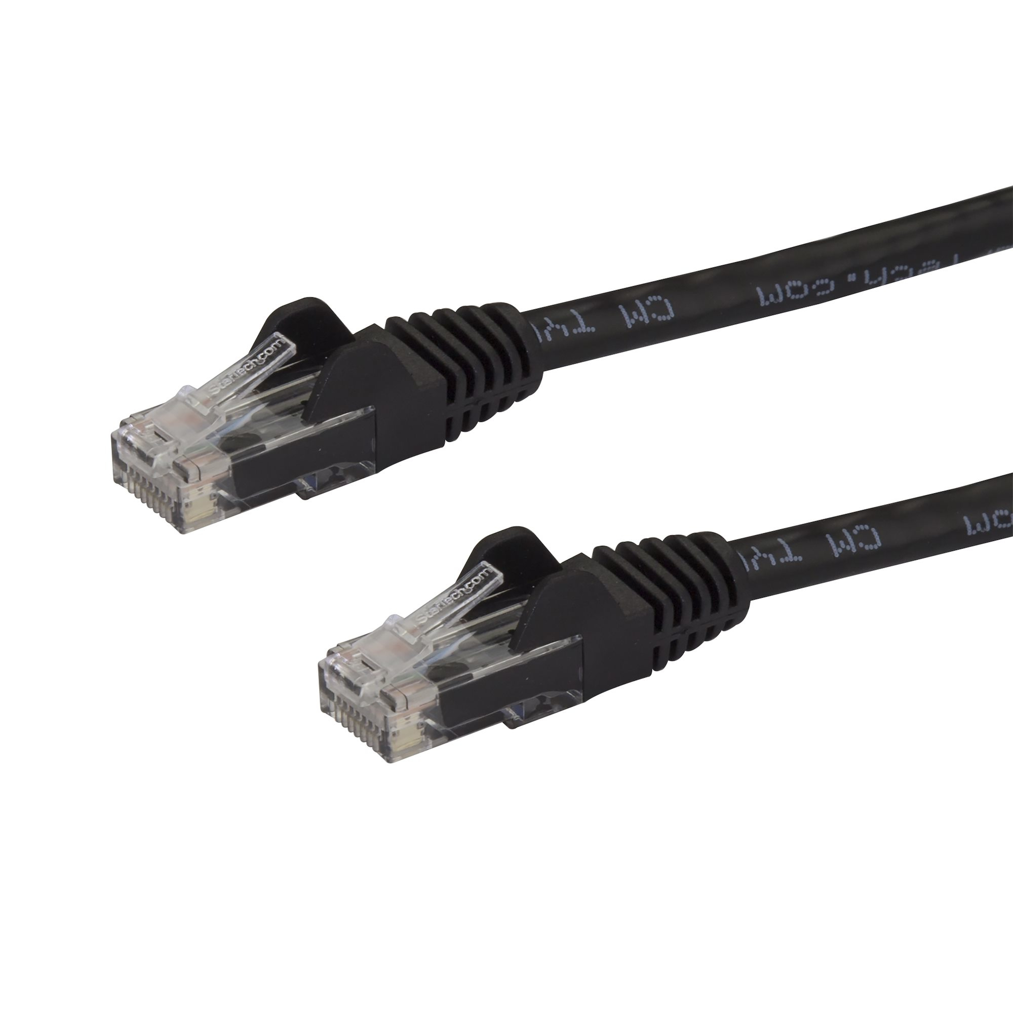 Startech Cable De Red 15Cm Negro Cat6 Utp Rj45 S.Enganche N6Patch6Inbk