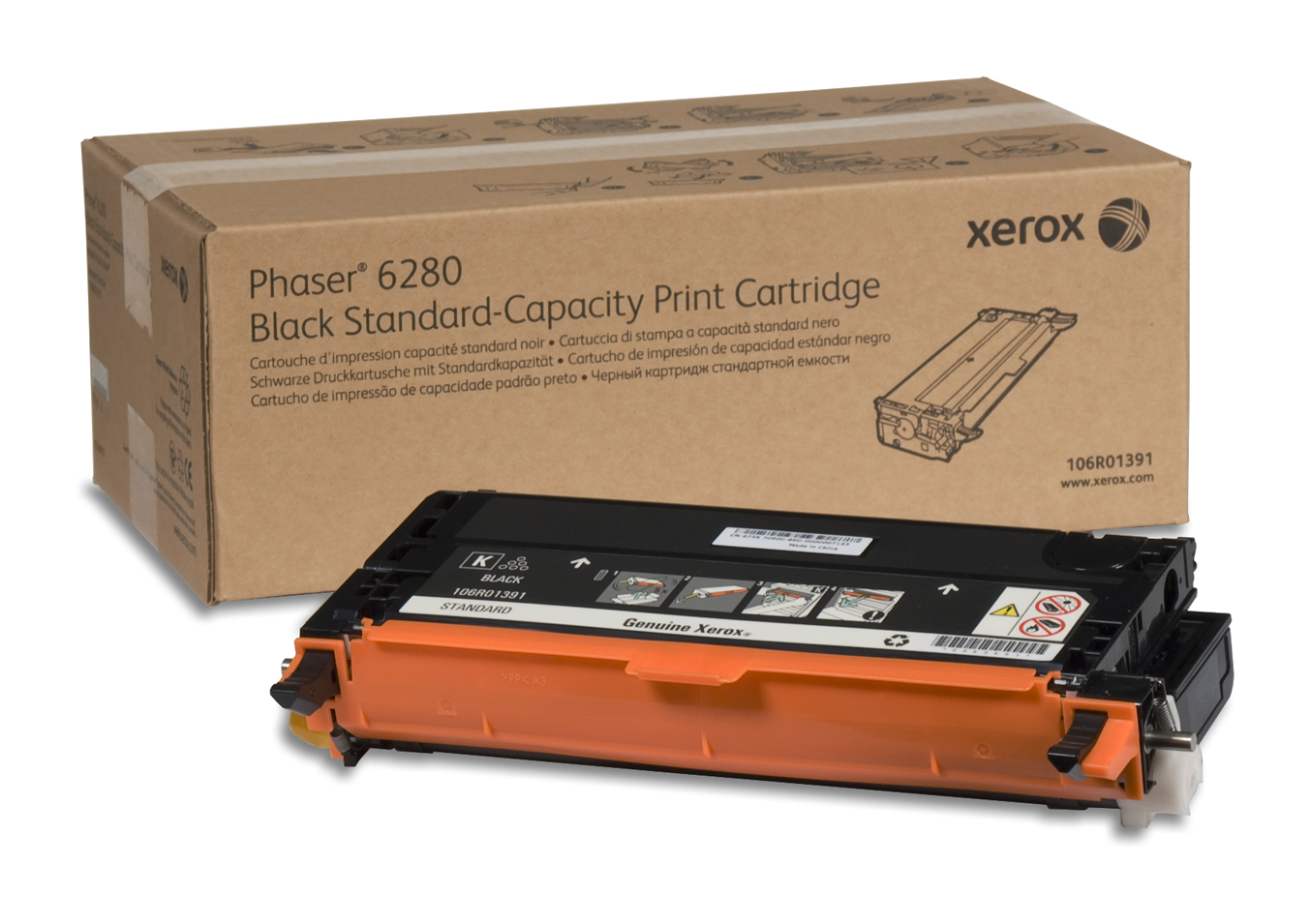 Toner Cartucho Xerox 106R01391 Color Negro Laser 3000 Paginas