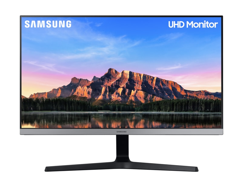 Monitor Samsung Uhd 28" 4K Lu28R550Uqlxzx Azul Gris