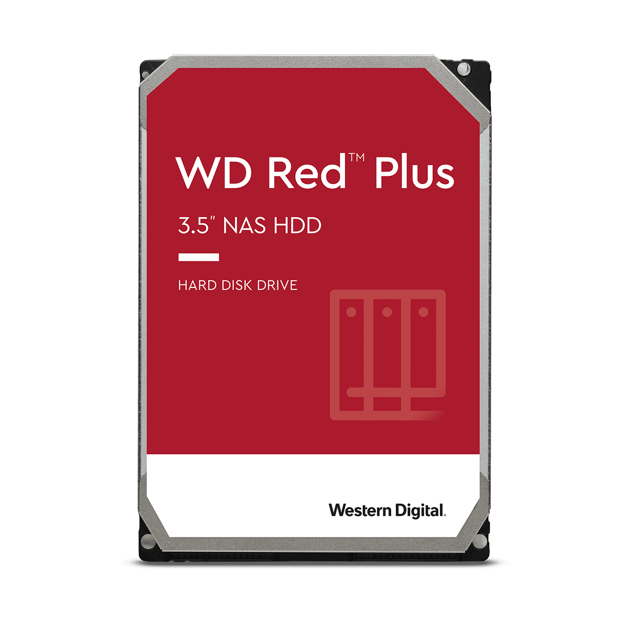 Disco Duro Interno Western Digital Wd Red Plus 12Tb Para Nas Wd120Efbx