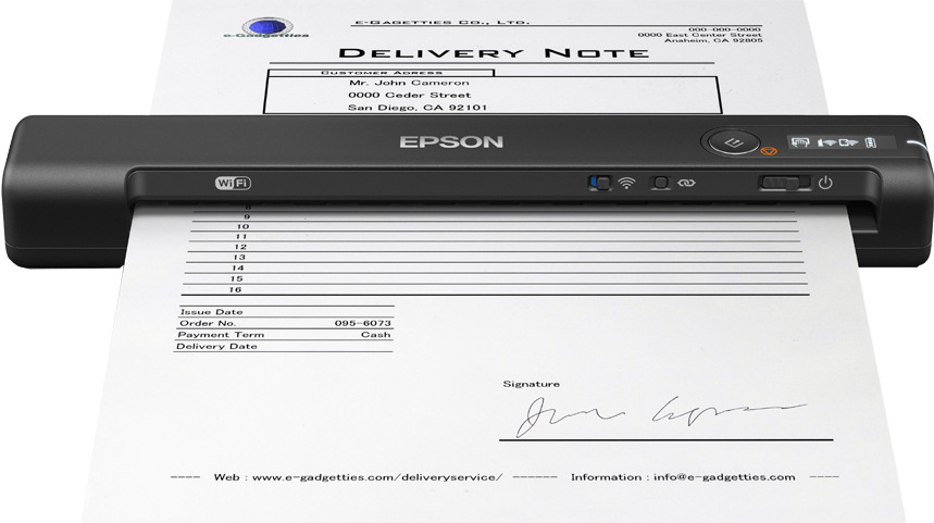 Escaner Portatil Epson Workforce Es-60W 9 Ppm 600Dpi 9Ppm (B11B253201)