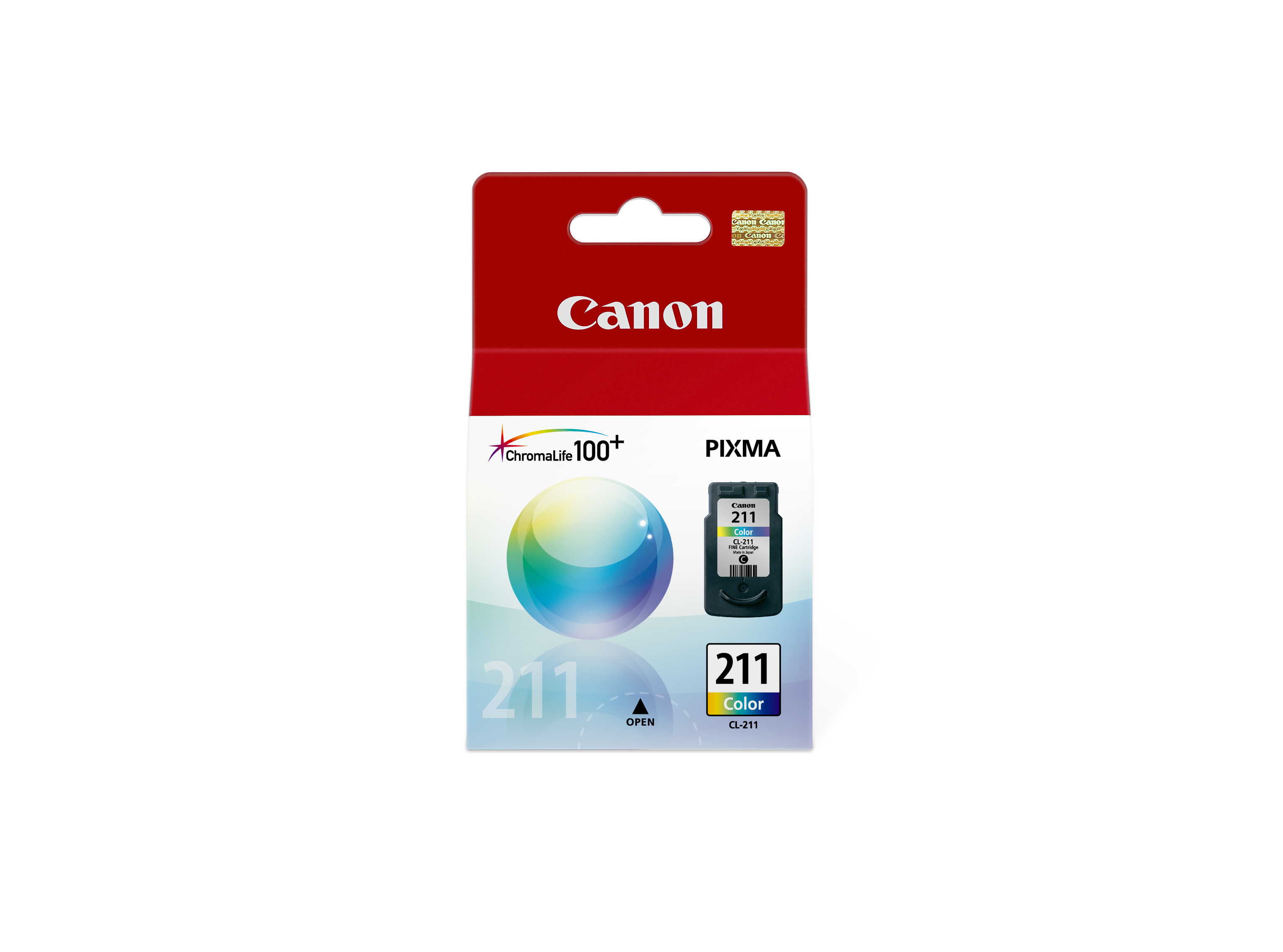 Cartucho Canon Cl-211,Pixmaip-2700,Mp-240,250,480,Color 2976B017Aa