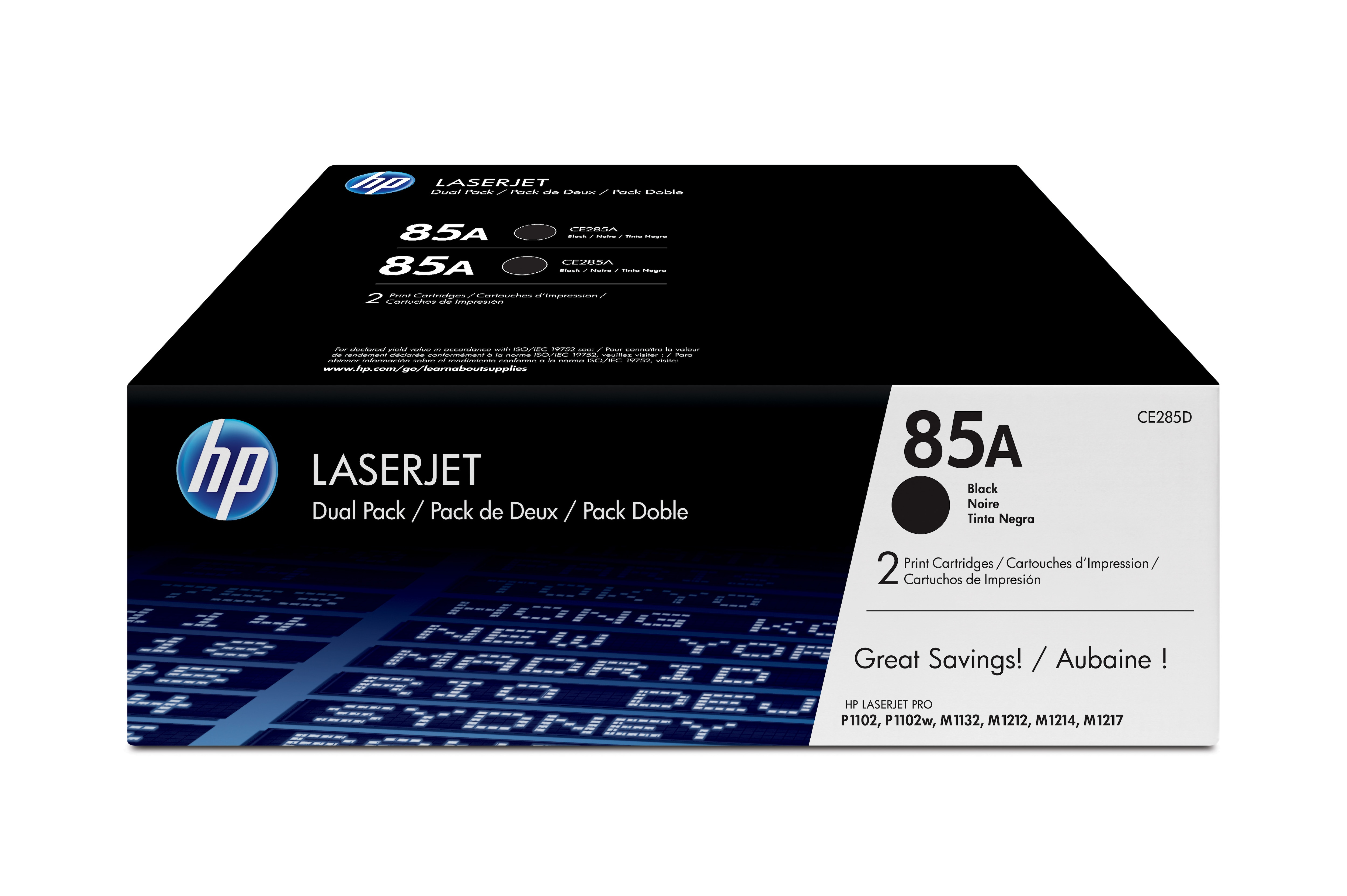 Toner Hp 85A Negro Dual Pack Laser Jet Ce285Ad