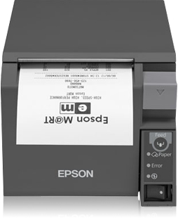 Epson Impresora Móvil Tm-T70Ii, Térmico, Alámbrico, Usb Type-B, Negro