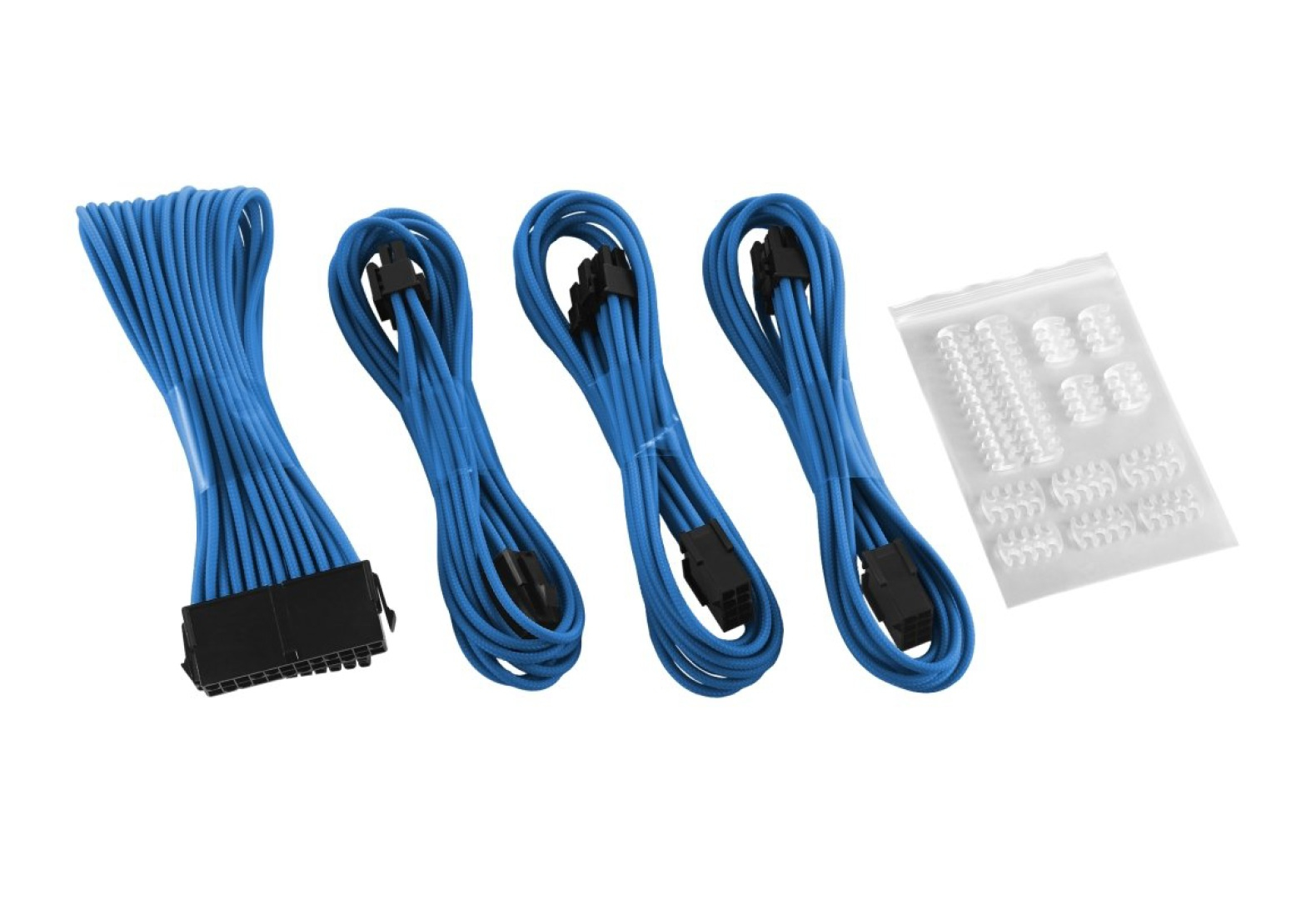 Kit Extensiones De Cables Cable Mod Azul