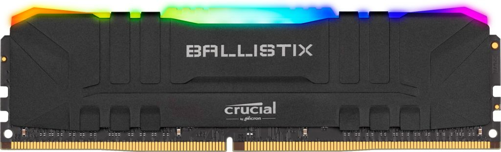 Memoria Ram Crucial Ddr4 Ballistix Black 8Gb 3200Mhz Rgb Bl8G32C16U4Bl