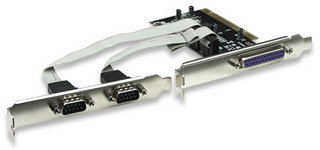 Tarjeta Pci Combo Manhattan 2 Puertos Serial Y 1 Paralelo 158251