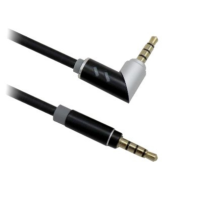 Cable Stereo M-M 1.0 Brobotix 764656 1.8 M Negro