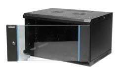 Gabinete De 19" Para Montaje En Pared 6U Intellinet Acero Negro 203906