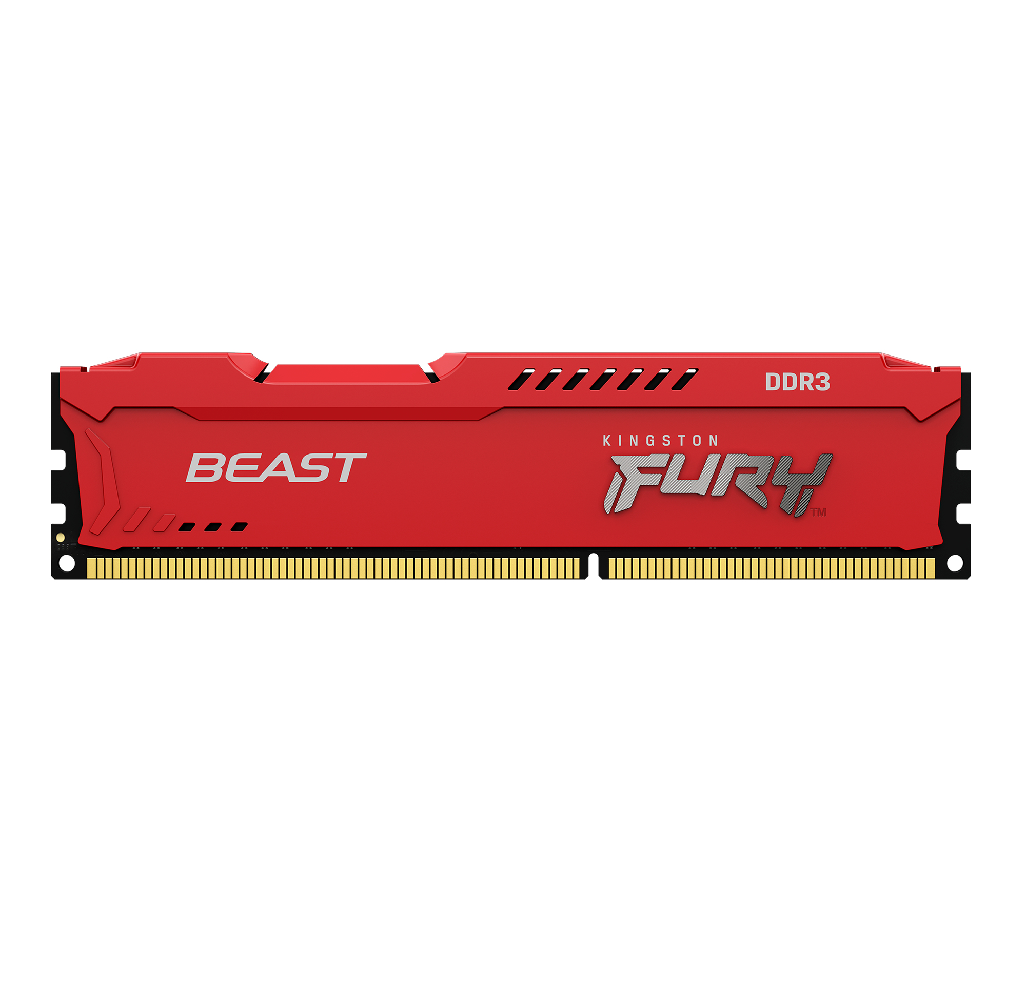 Memoria Ram Kingston Fury Beast 8Gb 1866Mhz Ddr3 Rojo Kf318C10Br/8